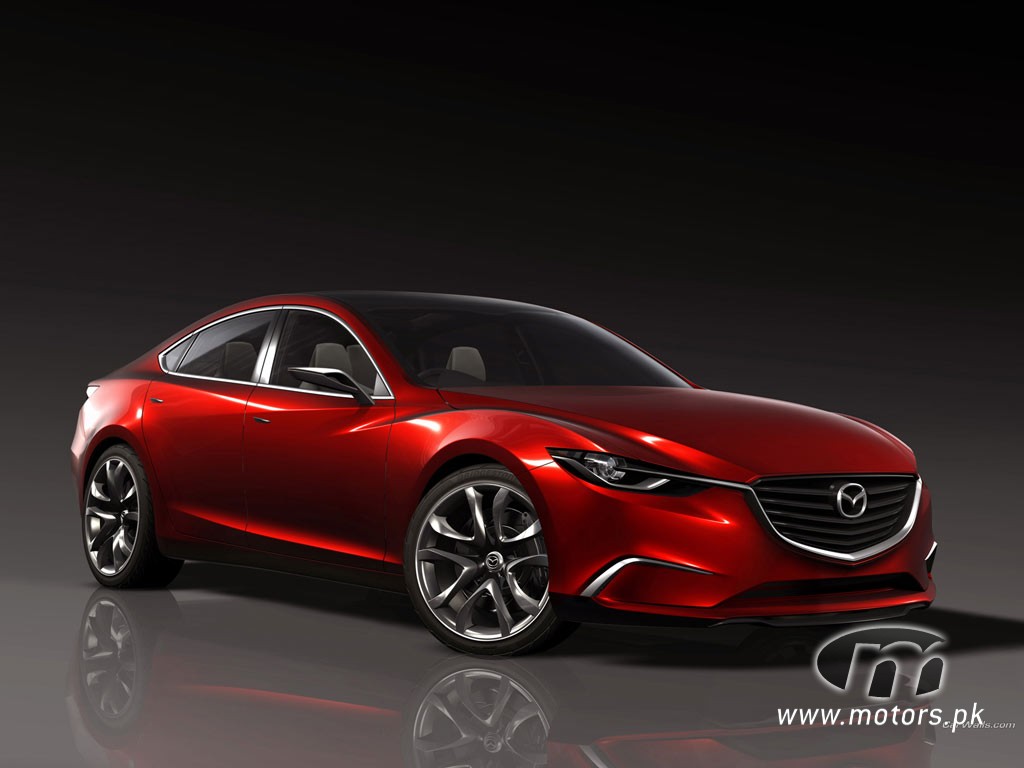 Mazda Takeri Concept red beautiful shape